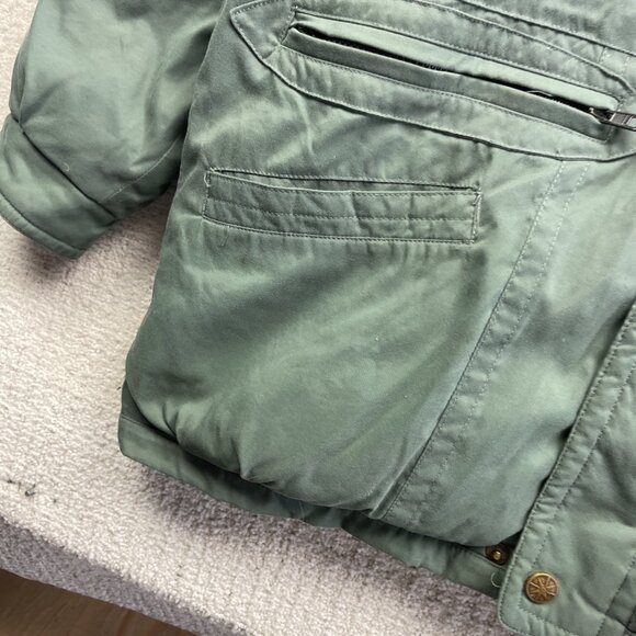 VTG Canada Goose “Snow Goose” Down Parka Jacket Military Green Men Sz M - Picture 5 of 16